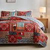 Quilted Bedspread Set with Matching Pillowcases