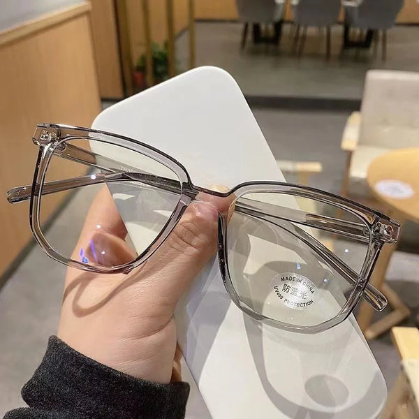 Retro Oval Anti-Blue Light Glasses