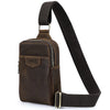 Genuine Leather Crossbody Sling Bag for Men