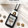 Premium Leather ID Card Holder with Adjustable Lanyard
