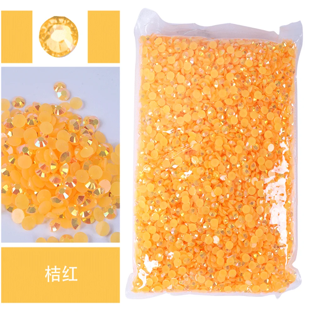 Jelly AB Flatback Resin Rhinestones (2-6mm)