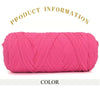 Thick Polyester Blend Yarn for Knitting & Crochet