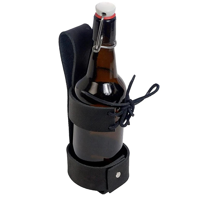 Steampunk Leather Bottle Holster