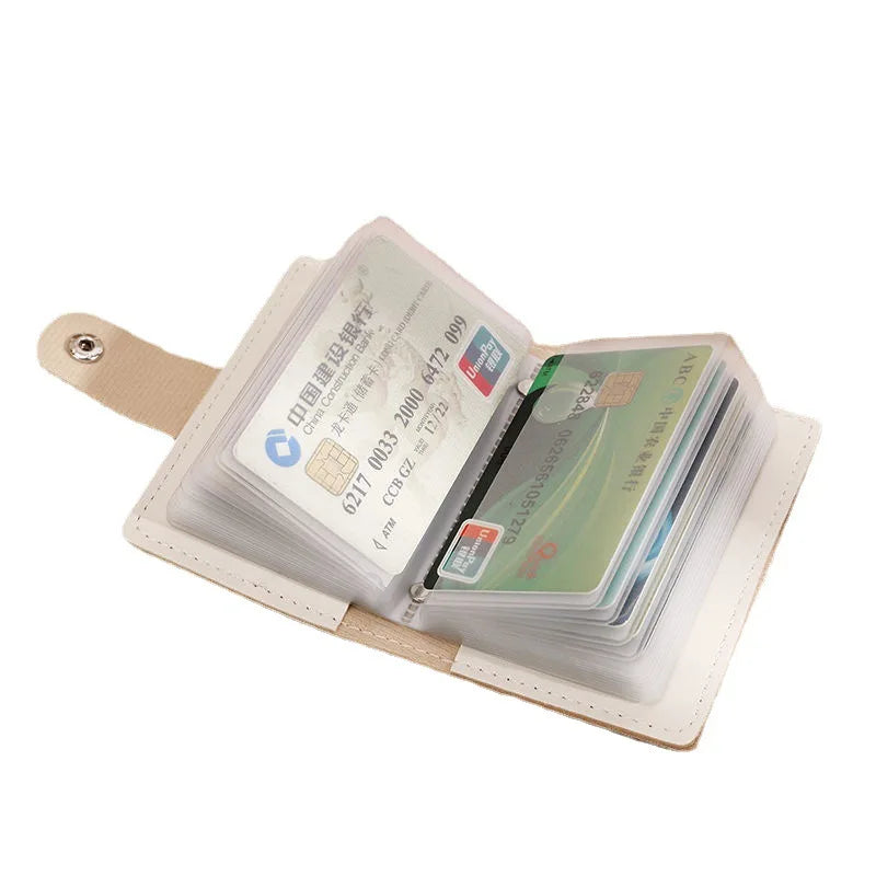 Cartoon Cat Card Holder Wallet with Anti-Theft RF Blocking