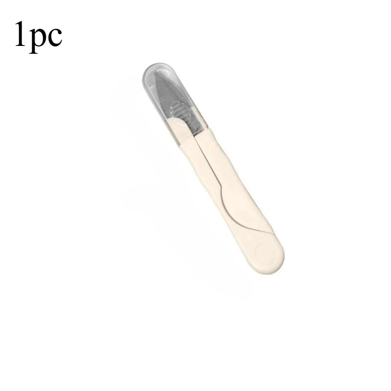 Compact Stainless Steel Sewing Scissors for Embroidery & Crafting