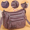 Vintage PU Crossbody Bag