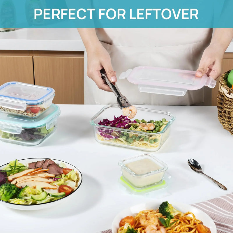 High Borosilicate Glass Lunch Box