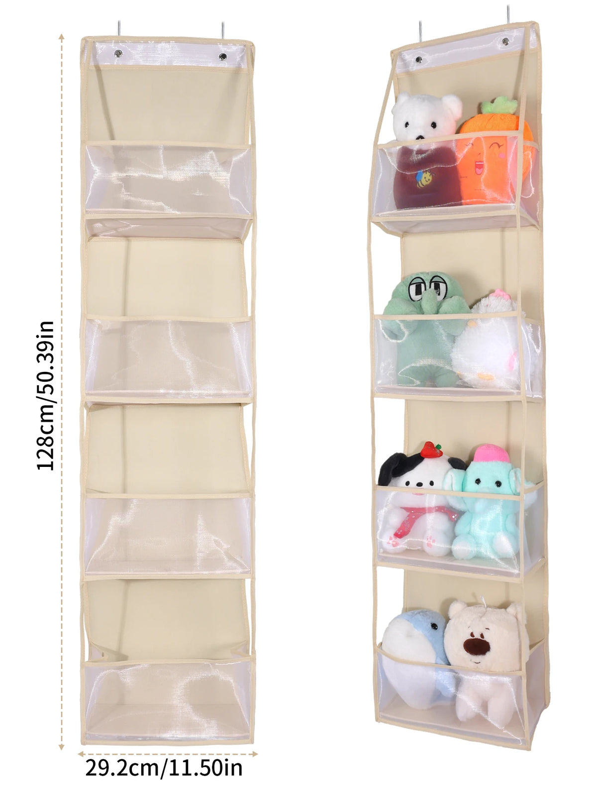Multi-Tier Hanging Storage Organizer for Accessories, Toys, and More