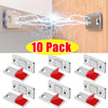 Ultra-Thin Magnetic Cabinet Catch - Invisible Adhesive Door Stopper