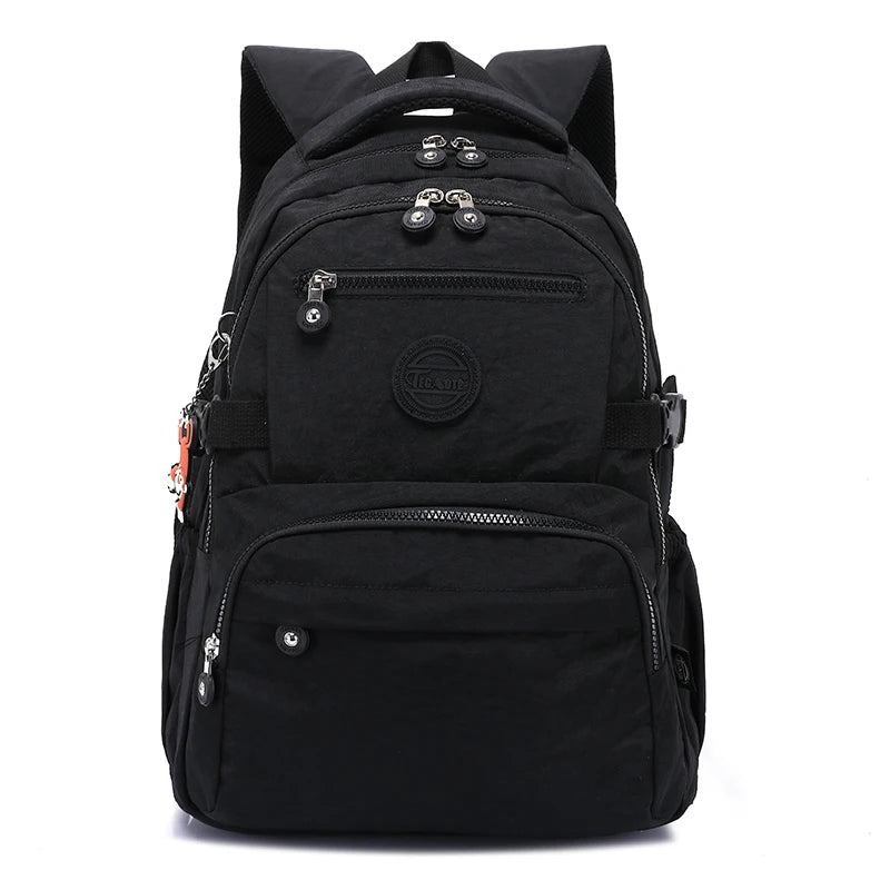 Water-Resistant Travel Backpack with Laptop Compartment