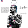Martial Arts Legend Canvas Wall Art – Inspirational MMA Fighter Poster for Gym & Home