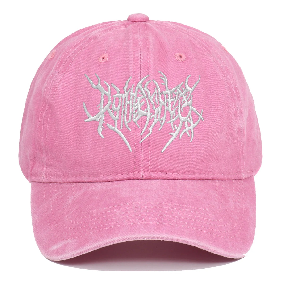 Bestickte Rock-Stil Baseballkappe