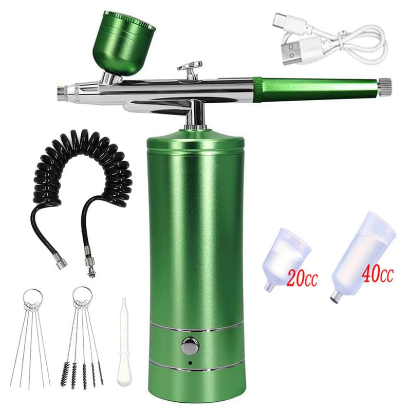 Kit de Aerógrafo Recargable y Portátil para Uñas