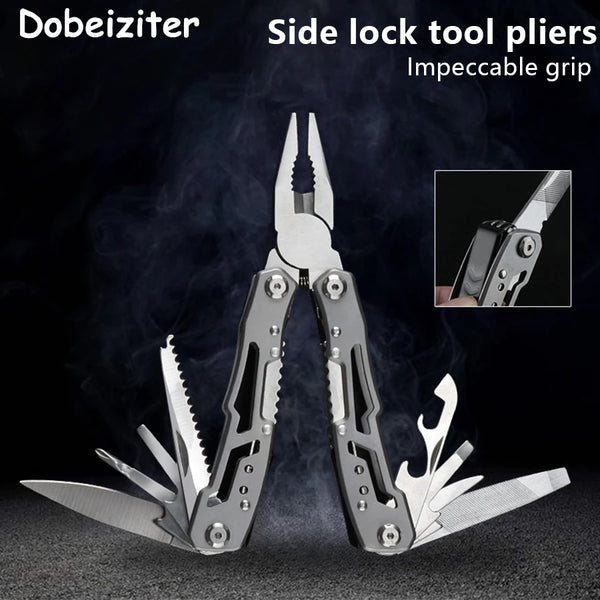 Stainless Steel Pocket Multitool with Pliers