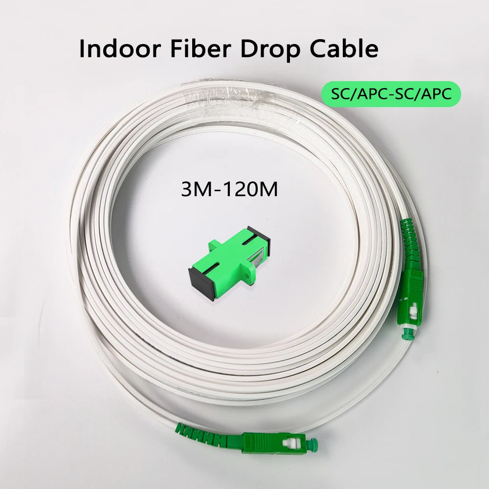 SC/APC Fiber Optic Patch Cable (Single Mode)