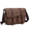 Vintage Canvas Messenger Bag for Men – Retro Crossbody Shoulder Bag