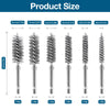 Kit de brosses métalliques en acier inoxydable de précision