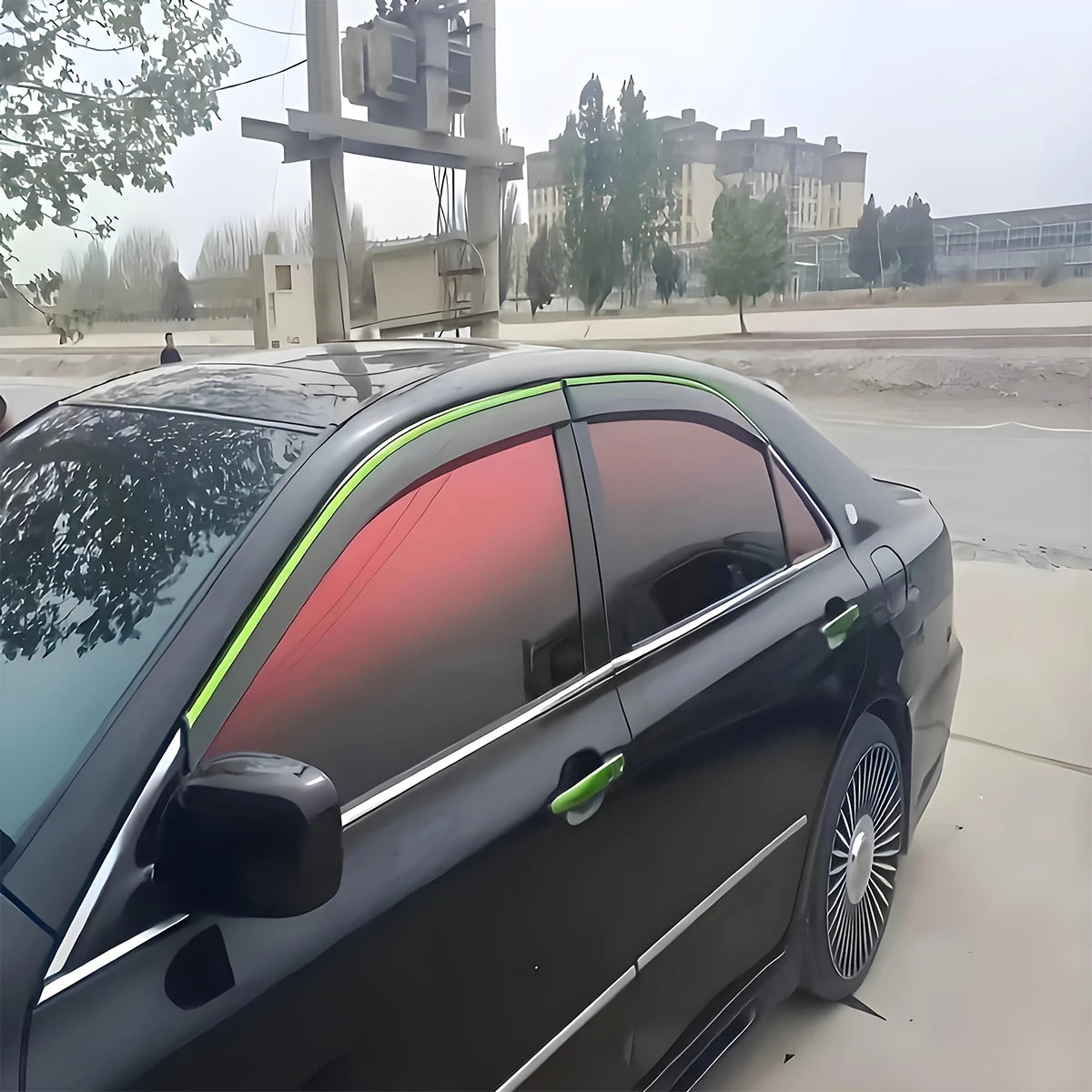 Gradient Solar Window Tint Film with Heat & UV Protection