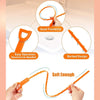 Flexible Drain Cleaning Snake for Shower and Sink Clogs