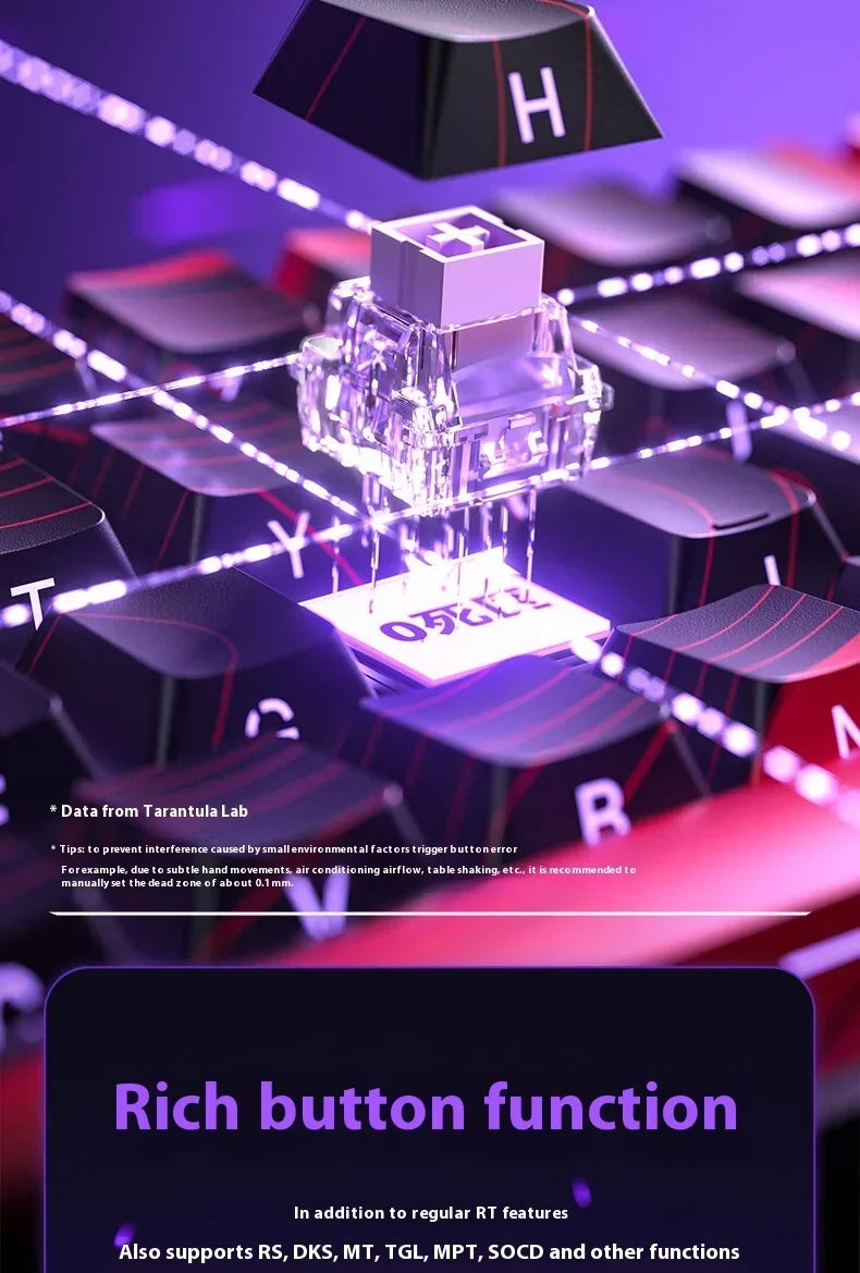 Aula Win60/Win68 Magnetic Switch Gaming Keyboard with 8K Polling