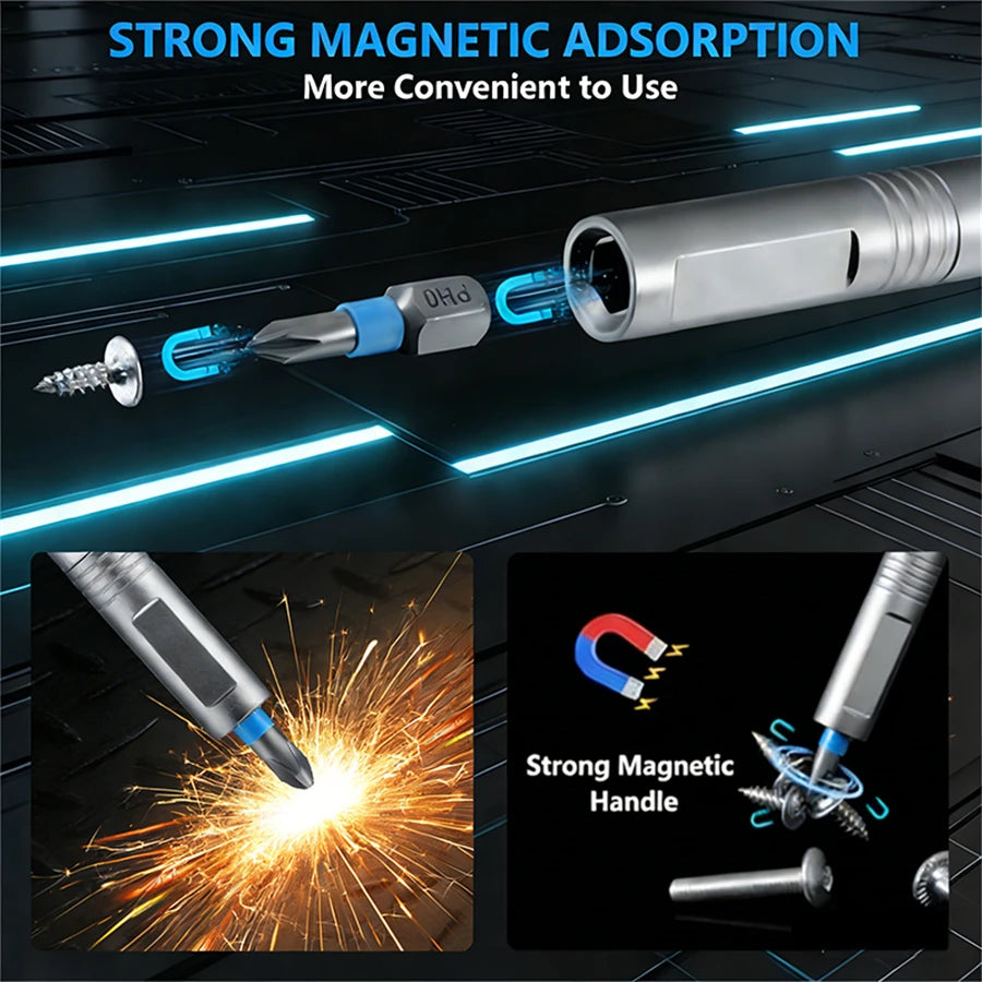 24-in-1 Ratchet Screwdriver Set with Magnetic Bits
