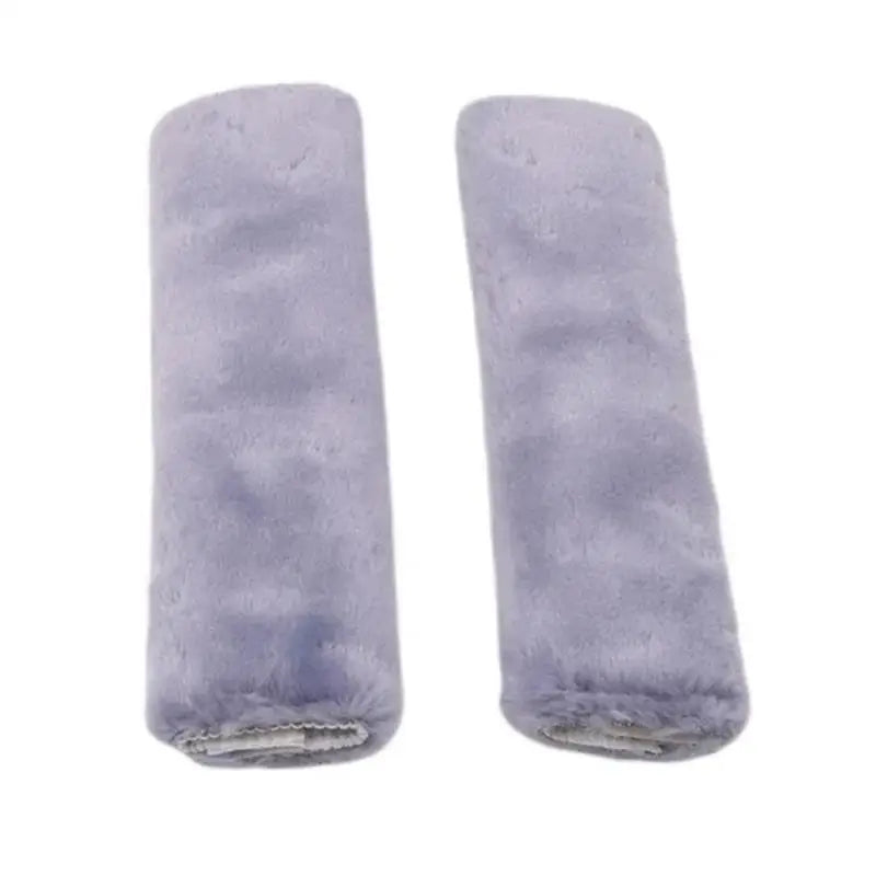 Plush Car Seatbelt Shoulder Pads – 2 Pack, Soft Comfort Accessories