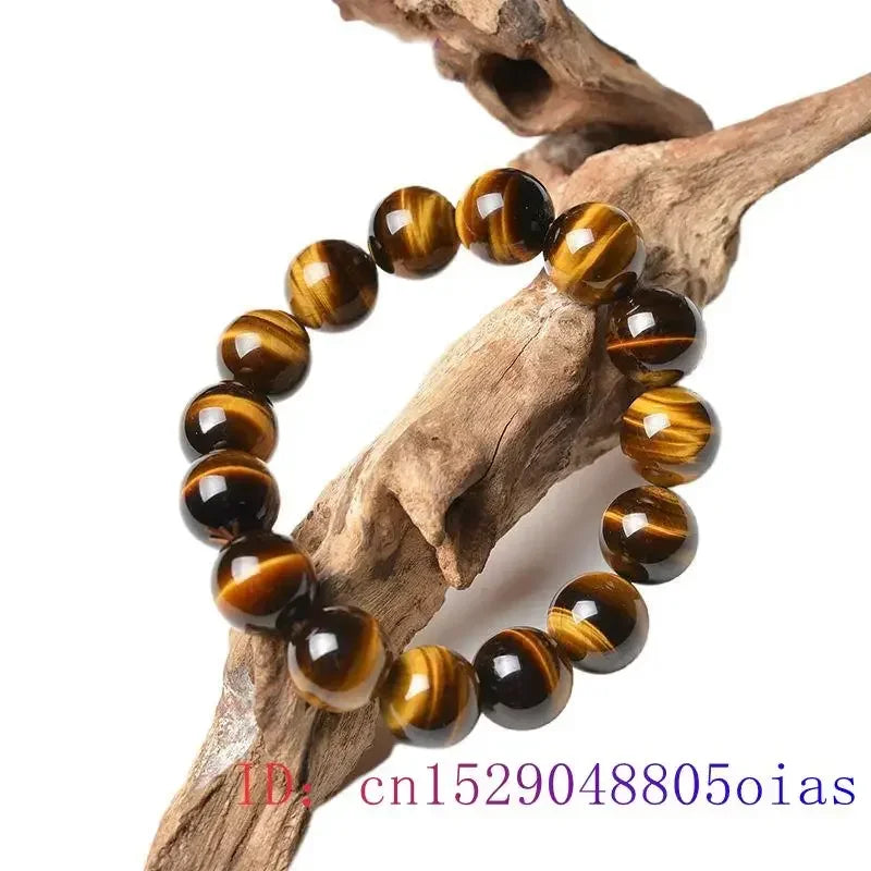 Bracelet perles Œil de Tigre Naturel