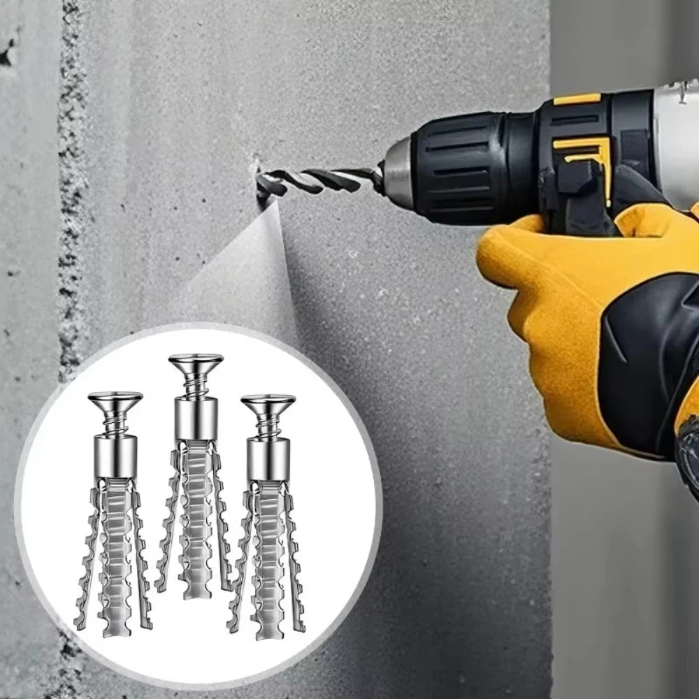 Expansion Screws for Hollow Walls – Self-Tapping Anchors (6mm & 8mm)