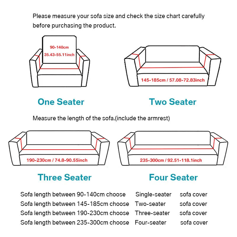 Stretch Velvet Non-Slip Sofa Cover for L-Shaped Couches