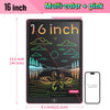 لوحة كتابة LCD للأطفال مقاس 16 بوصة