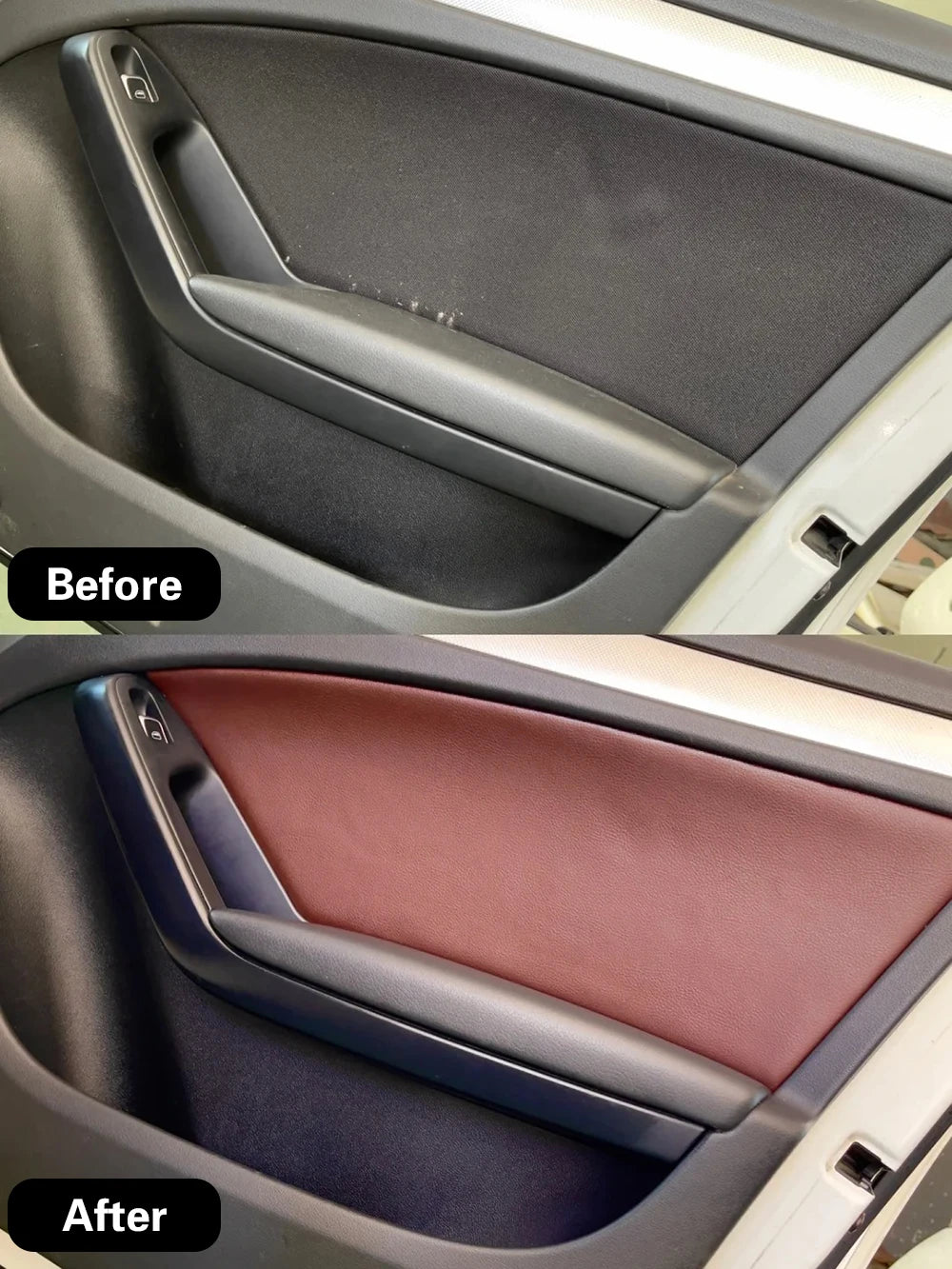 Self-Adhesive PU Leather Repair Patch for Sofas, Car Seats & More