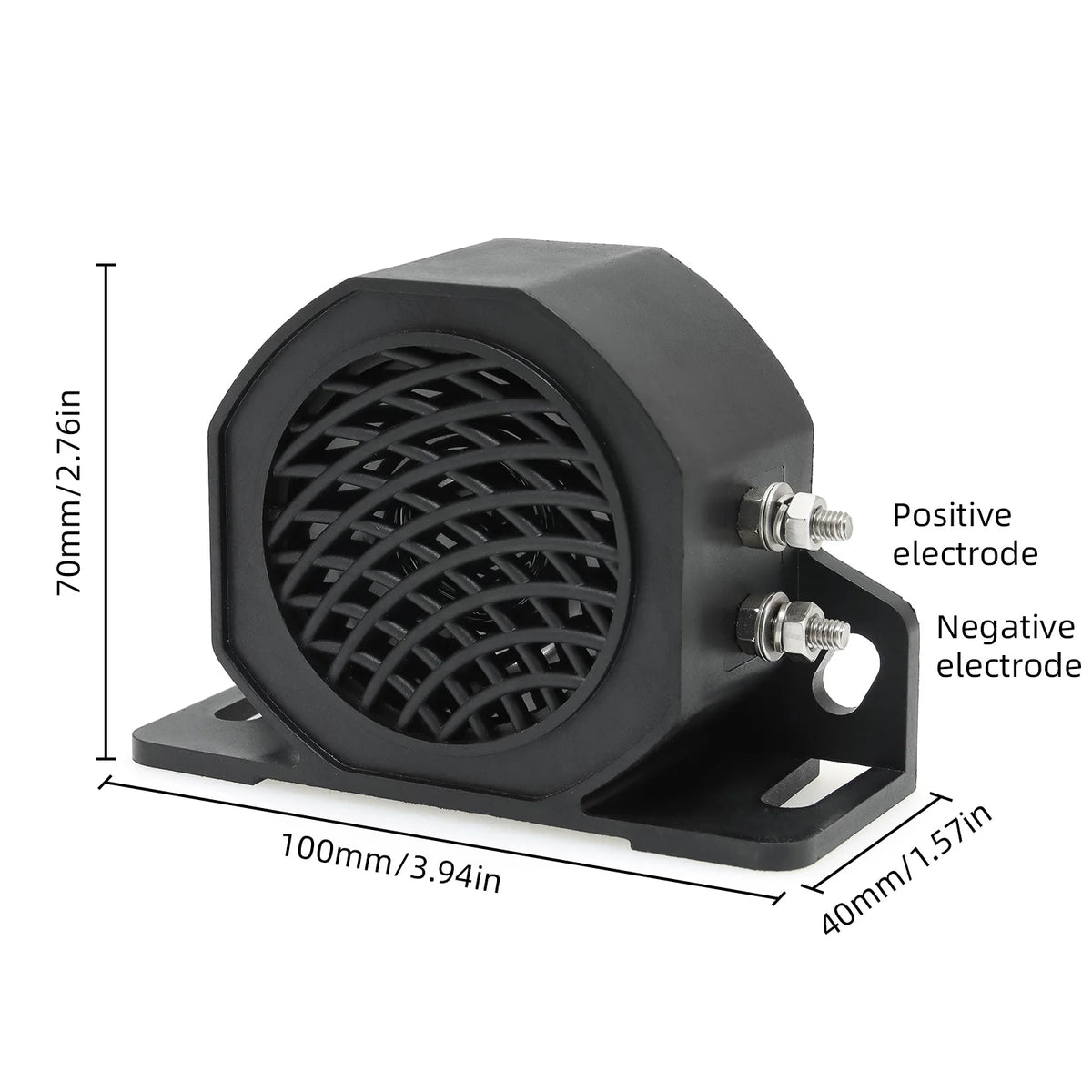 Waterproof 107dB Reverse Alarm Buzzer for Vehicles