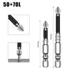 Magnetic Cross Head Screwdriver Bit Set (S2 Steel, Anti-Slip)