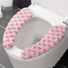 Plush Winter Toilet Seat Cushion Cover