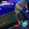 Compact 68-Key RGB Gaming Keyboard with USB Wired Connection
