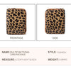 Leopard Print RFID Blocking Compact Wallet
