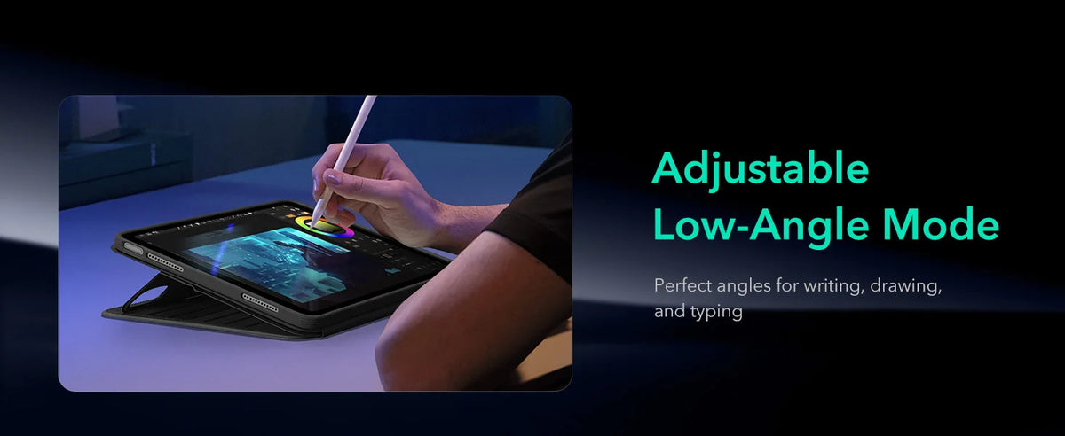 Magnetic Folio Case for iPad Air 11 Inch with Auto Wake/Sleep
