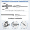 7-Piece Grease Gun Needle Nozzle Kit for Precision Lubrication