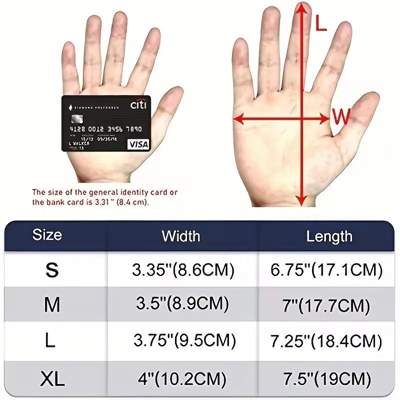 Anti-Slip Full Finger Cycling Gloves for Road and Mountain Biking