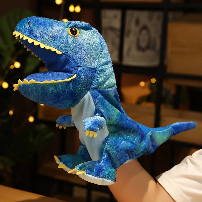 Dinosaur Hand Puppet Plush Toy – Movable Mouth for Imaginative Play