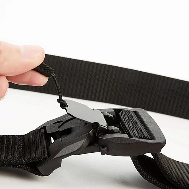 Quick Release Magnetic Buckle Tactical Belt