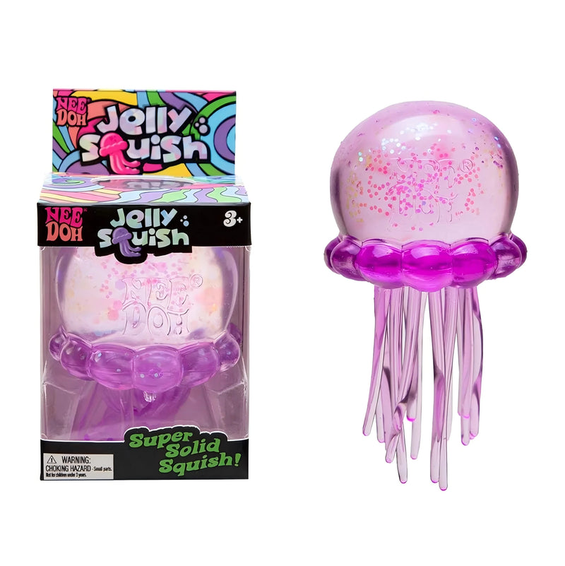 Jellyfish & Cube Squishy Stress Relief Toy