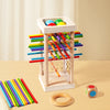 Wooden Counting Sticks and Balance Toy for Early Learning