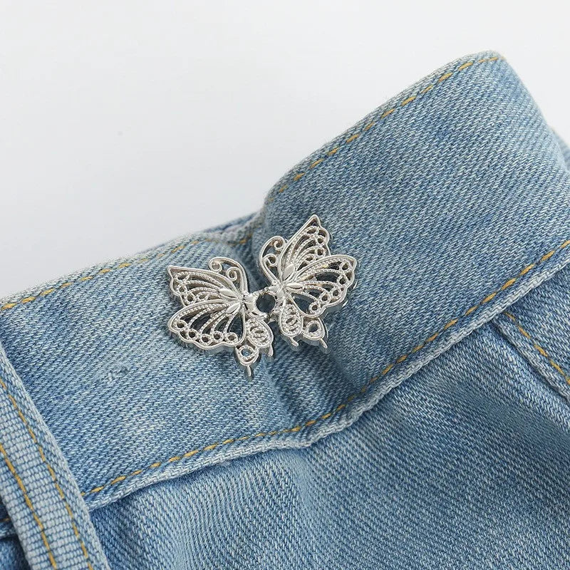 Butterfly Adjustable Waist Clip for Jeans and Skirts