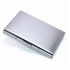 Skull Print Stainless Steel Credit Card Holder Wallet