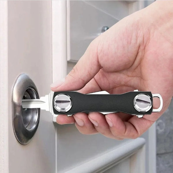 Organizador de Llaves Compacto de Aluminio