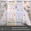 Floral Print Duvet Cover Set with Pillowcases