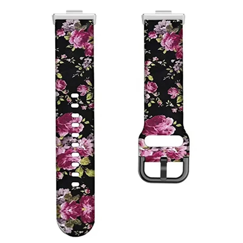 Silicone Printed Replacement Watch Band for Huawei Fit 3, 4 & 4 Pro