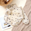 Waterproof Long-Sleeve Baby Bibs with Catch-All Pockets