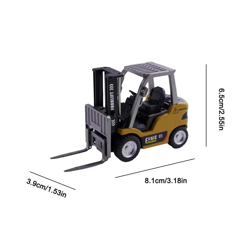 1:64 Scale Remote Control Forklift with Bluetooth and Realistic Lifting